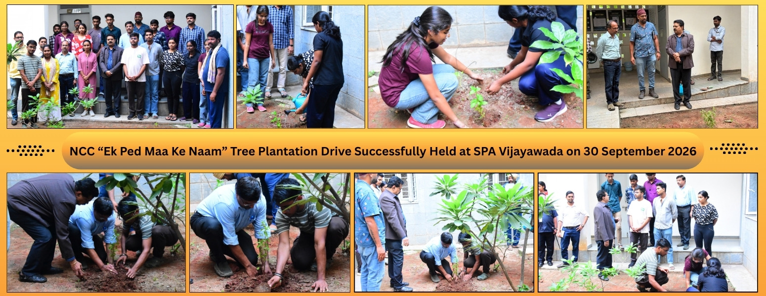 Workshop on Environmental Carrying Capacity for Sustainable Spatial Planning at School of Planning and Architecture Vijayawada – October 2026
